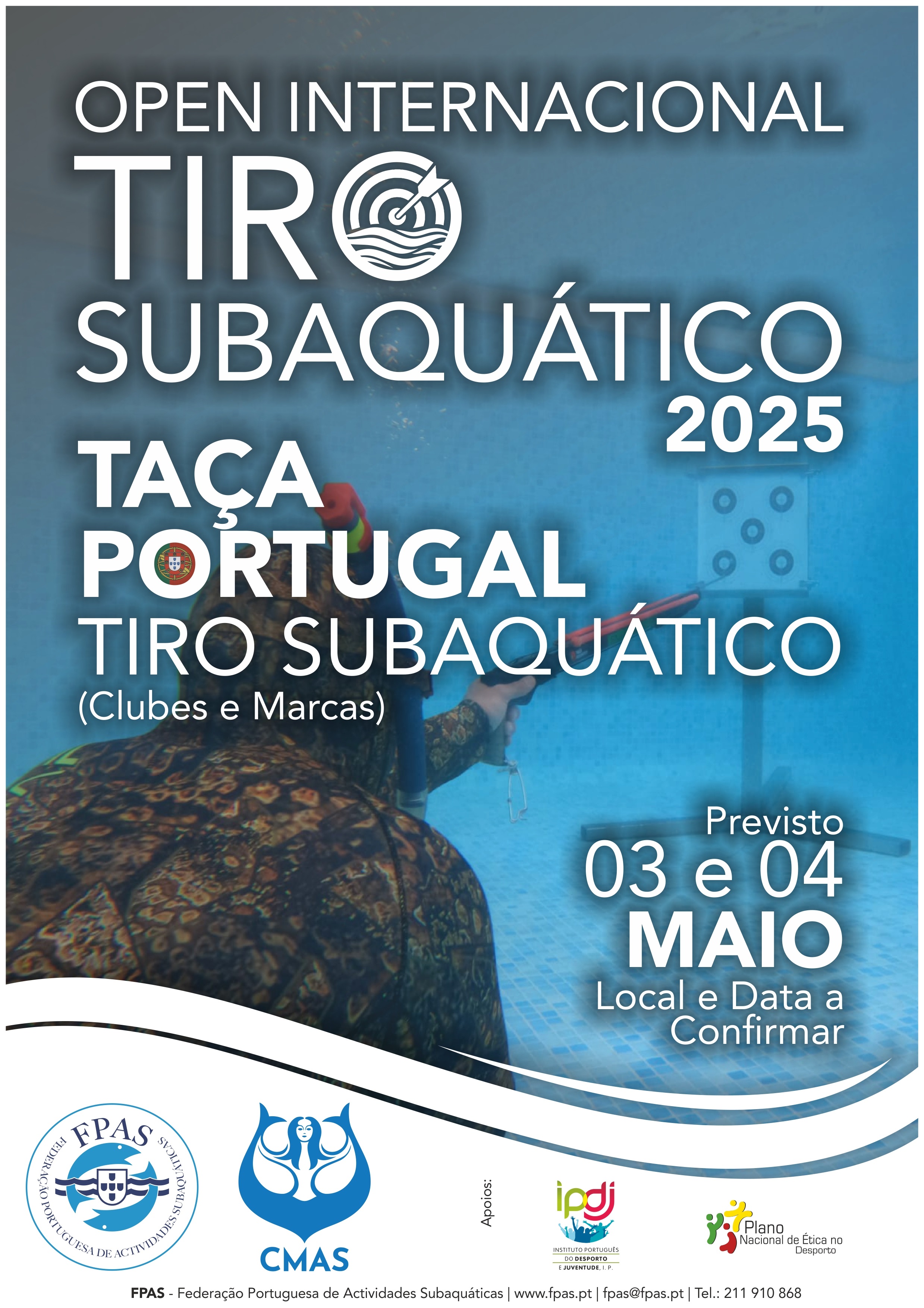 Open Internacional e Taça de Portugal de Tiro Subaquático 2025